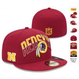 2013 Washington Redskins NFL Draft 59FIFTY Fitted Hat 60D30 Snapback