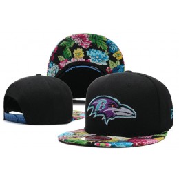 Baltimore Ravens Black Snapback Hat DF 0613 Snapback