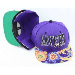 Baltimore Ravens Purple Snapback Hat JT 0613 Snapback