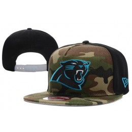 Carolina Panthers Camo Snapback Hat XDF Snapback