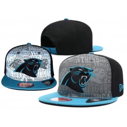 Carolina Panthers 2014 Draft Reflective Snapback Hat SD 0613 Snapback