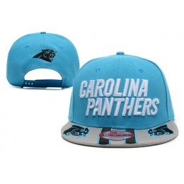 Carolina Panthers Blue Snapback Hat XDF Snapback