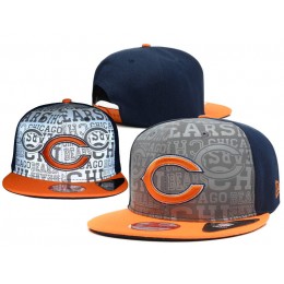 Chicago Bears 2014 Draft Reflective Snapback Hat SD 0613 Snapback