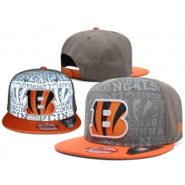 Cincinnati Bengals Reflective Snapback Hat SD 0721 Snapback