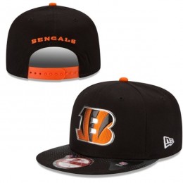 Cincinnati Bengals Snapback Black Hat 1 XDF 0620 Snapback