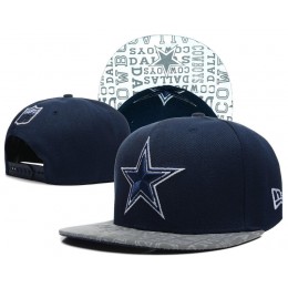 Dallas Cowboys 2014 Draft Reflective Blue Snapback Hat SD 0613 Snapback