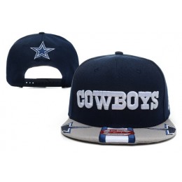 Dallas Cowboys Blue Snapback Hat XDF Snapback