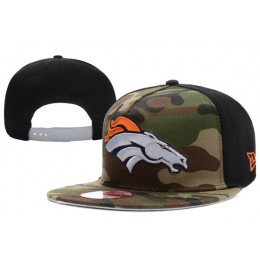 Denver Broncos Camo Snapback Hat XDF Snapback