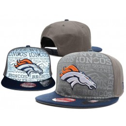 Denver Broncos Reflective Snapback Hat SD 0721 Snapback