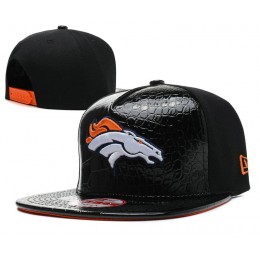 Denver Broncos Black Snapback Hat SD Snapback