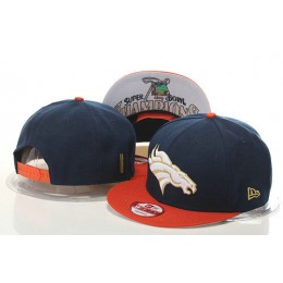 Denver Broncos Snapback Navy Hat GS 0620 Snapback
