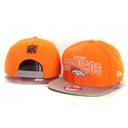 Denver Broncos Orange Snapback Hat YS Snapback