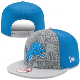 Detroit Lions Snapback Hat XDF 0528 Snapback
