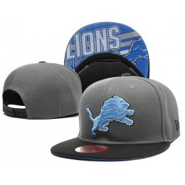 Detroit Lions Hat TX 150306 012 Snapback
