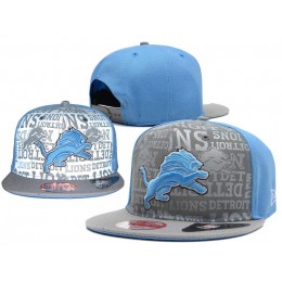 Detroit Lions 2014 Draft Reflective Snapback Hat SD 0613 Snapback