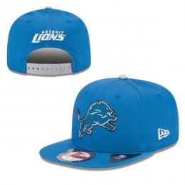 Detroit Lions Snapback Blue Hat 1 XDF 0620 Snapback