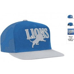 Detroit Lions NFL Snapback Hat 60D1 Snapback