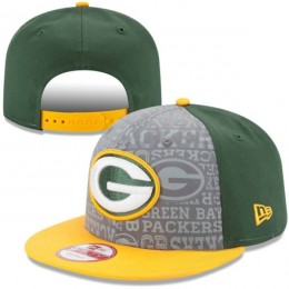 Green Bay Packers Snapback Hat XDF 0528 Snapback