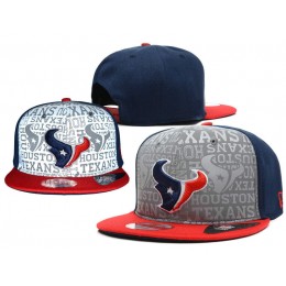 Houston Texans 2014 Draft Reflective Snapback Hat SD 0613 Snapback