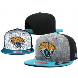 Jacksonville Jaguars 2014 Draft Reflective Snapback Hat SD 0613 Snapback