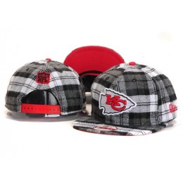Kansas City Chiefs New Type Snapback Hat YS 6R07 Snapback