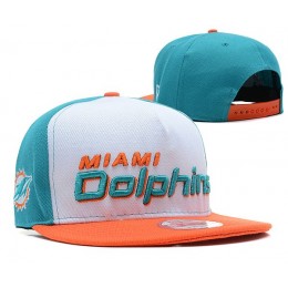 Miami Dolphins Snapback Hat SD 2812 Snapback