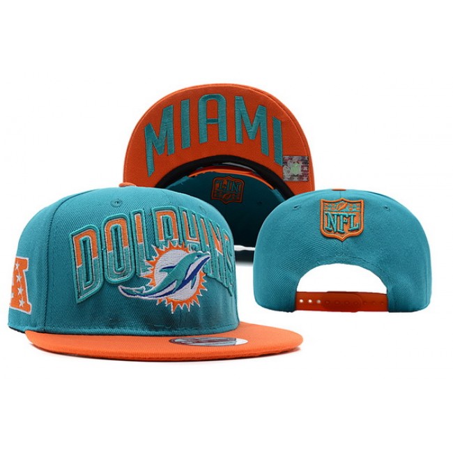 Miami Dolphins Snapback Hat XDF 604 Snapback