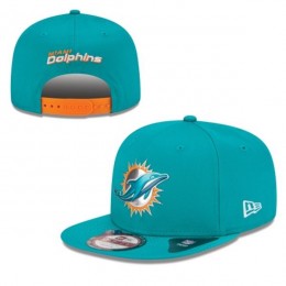 Miami Dolphins Snapback Green Hat 1 XDF 0620 Snapback