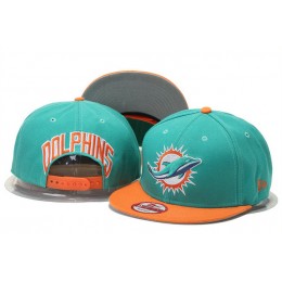 Miami Dolphins Snapback Green Hat GS 0620 Snapback
