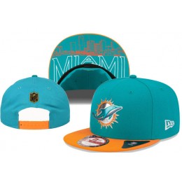 Miami Dolphins Snapback Green Hat XDF 0620 Snapback