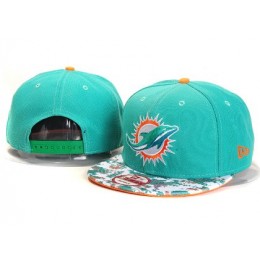 Miami Dolphins New Type Snapback Hat YS A703 Snapback