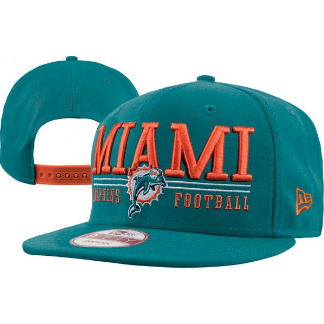 Miami Dolphins NFL Snapback Hat XDF004 Snapback