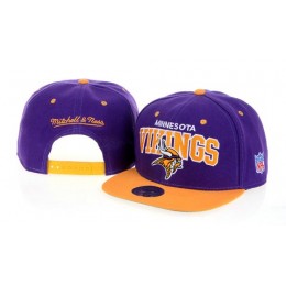 Minnesota Vikings NFL Snapback Hat 60D4 Snapback