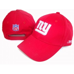 New York Giants Red Peaked Cap DF 0512 Snapback