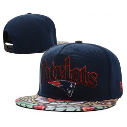New England Patriots Blue Snapback Hat DF 0613 Snapback