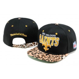 New Orleans Saints Black Snapback Hat TY Snapback