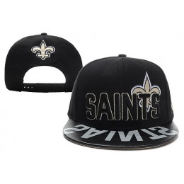 New Orleans Saints Black Snapback Hat XDF 0512 Snapback