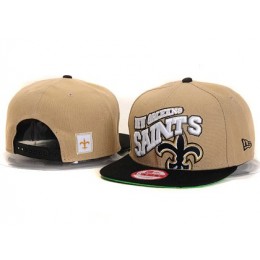 New Orleans Saints New Type Snapback Hat YS 6R56 Snapback