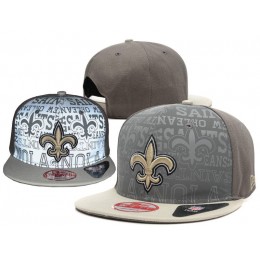 New Orleans Saints Reflective Snapback Hat SD 0721 Snapback