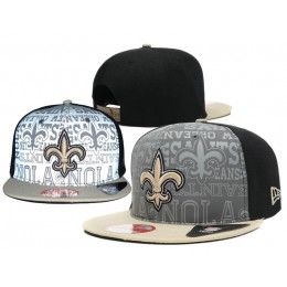 New Orleans Saints 2014 Draft Reflective Snapback Hat SD 0613 Snapback