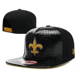 New Orleans Saints Black Snapback Hat SD Snapback