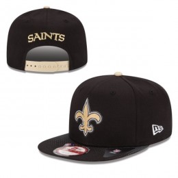 New Orleans Saints Snapback Black Hat 1 XDF 0620 Snapback