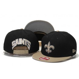New Orleans Saints Snapback Black Hat GS 0620 Snapback
