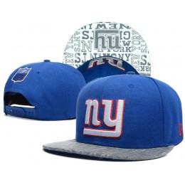 New York Giants 2014 Draft Reflective Blue Snapback Hat SD 0613 Snapback
