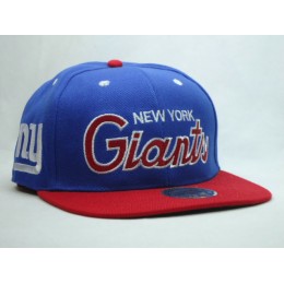 New York Giants Blue Snapback Hat YS Snapback