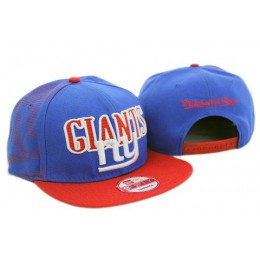 New York Giants NFL Snapback Hat YX244 Snapback