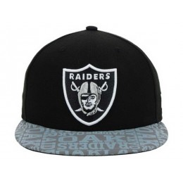 Oakland Raiders Black Snapback Hat XDF 0528 Snapback