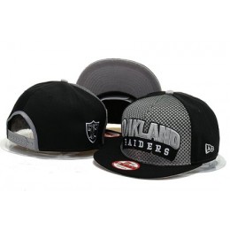 Oakland Raiders Snapback Hat YS F 140802 06 Snapback