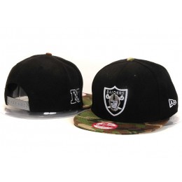 Oakland Raiders Black Snapback Hat YS Snapback