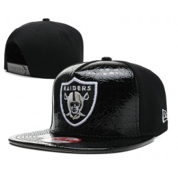 Oakland Raiders Black Snapback Hat SD Snapback